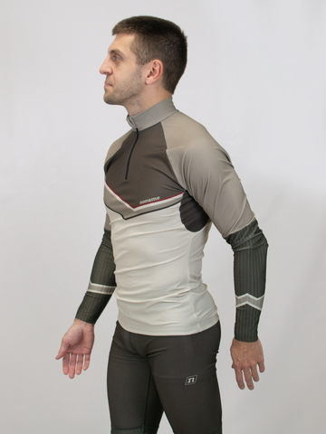 Лыжный гоночный костюм Noname Unstoppable Racing Suit 25 UX черно-бежевый