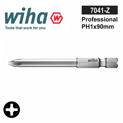 Бита PH1 х90мм Professional Wiha 7041Z 04126