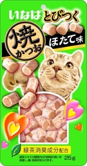 INABA Ciao лакомство для кошек со вкусом морского гребешка 25 гр
