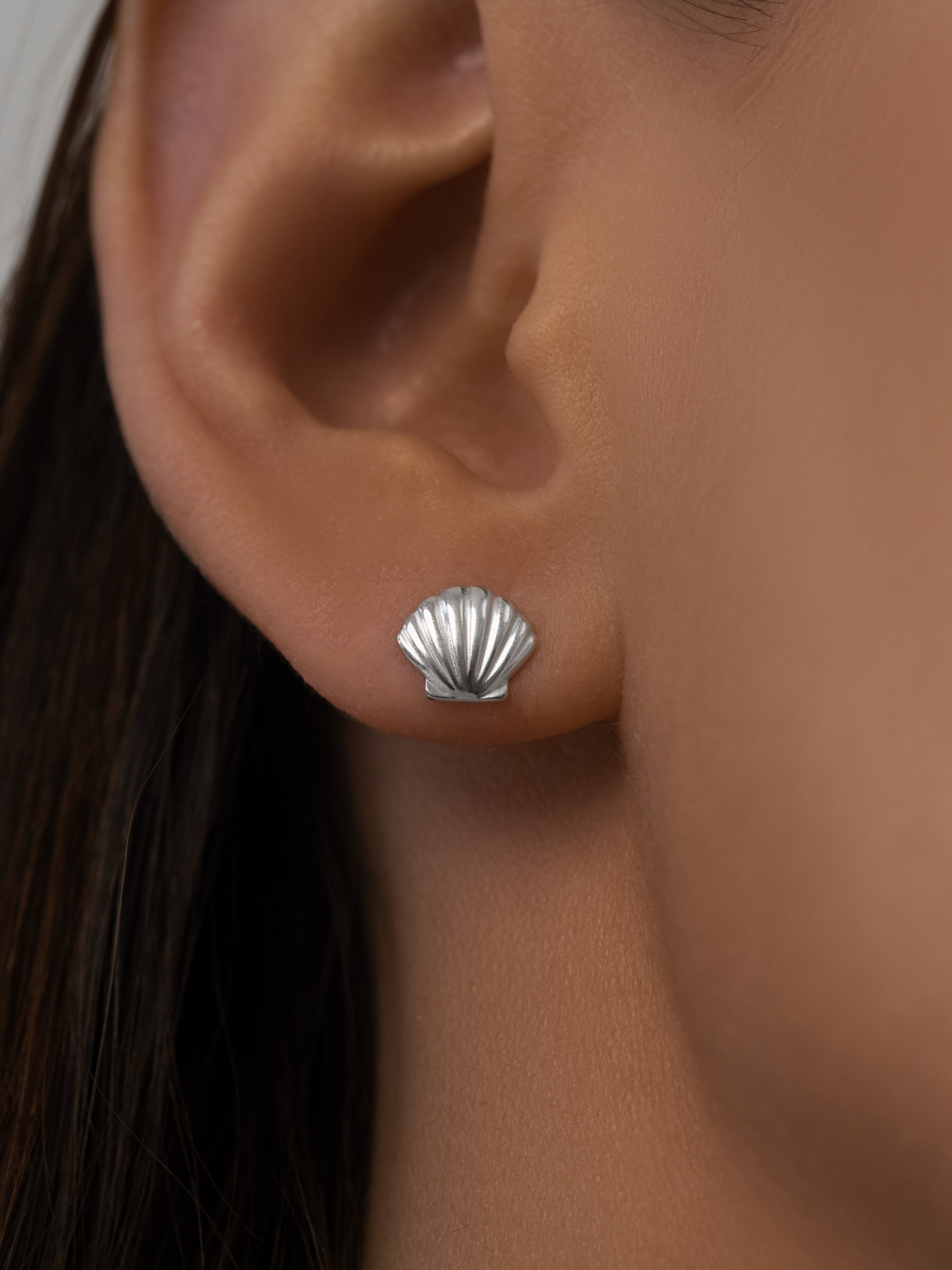 Серьги Ракушки mini