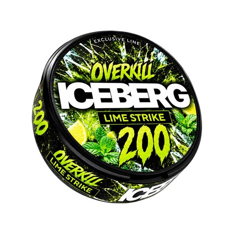 Жевательный табак ICEBERG 200mg - LIME STRIKE