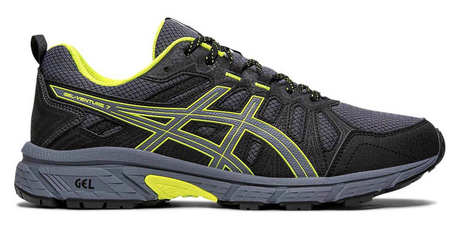 Asics Gel Venture 7 кроссовки-внедорожники для бега мужские серые