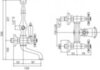 Cezares Nostalgia NOSTALGIA-PBV-03/24-M Смеситель на борт ванны с ручным душем, цвет: золото