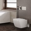 WasserKRAFT A8451.186.239.215 Встраиваемый комплект для биде со шлангом, цвет: воронёная сталь