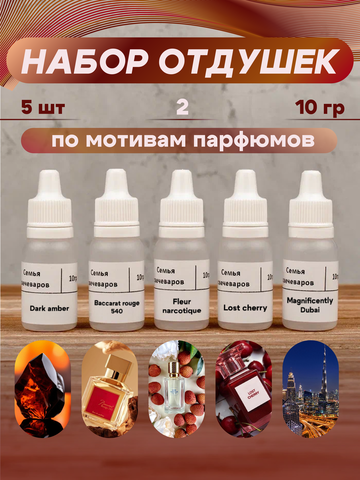Набор отдушек "По мотивам парфюмов 2"
