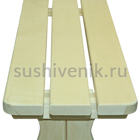 Скамья 90*30*44 см для сауны - 6