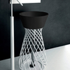 ArtCeram Wire WIL001 03 00 Раковина для структуры, 43x43, цвет: чёрный