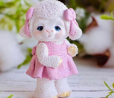 Силиконовый молд Овечка Дилли