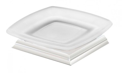 Art&Max Zoe AM-G-6834D-BI Мыльница, цвет: белый