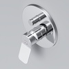 Am.Pm F85A45000 X-Joy. cмеситель д/ванны/душа монтируемый в стену. хром. шт.