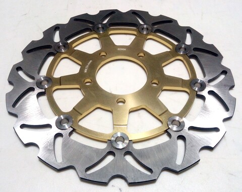 Диск тормозной передний лепестковый на Suzuki GSX F 600/750 2004-2006 / SV  / SV  S 650 2003-2009