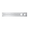 Gessi Hi-Fi 63018#031 Термостат для душа, с включением до 5 источников одновременно (внешняя часть), цвет: хром