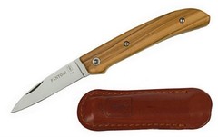 Фото Нож складной Massimo Fantoni Design, Dweller, FAN/DWELLER/ОL, сталь 19C27, рукоять Оlive Wood