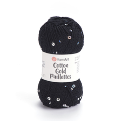 Пряжа YarnArt Cotton Gold Paillettes