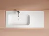 Ceramica Nova Грация (Grace) CN7014MW Раковина накладная 1010*457*137 чаша слева, отв под смеситель, белый матовый