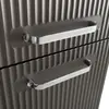 BelBagno DUE-1500-2A-SC-GM-P DUE Шкаф подвесной с двумя распашными дверцами с доводчиками, с двумя полками, универсальный ,Оружейная сталь, 400x300x1500