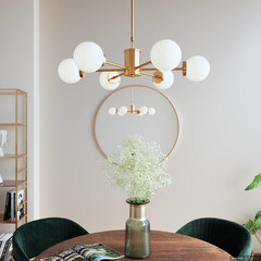 Светильник подвесной Heavenly Gold Ø70 см