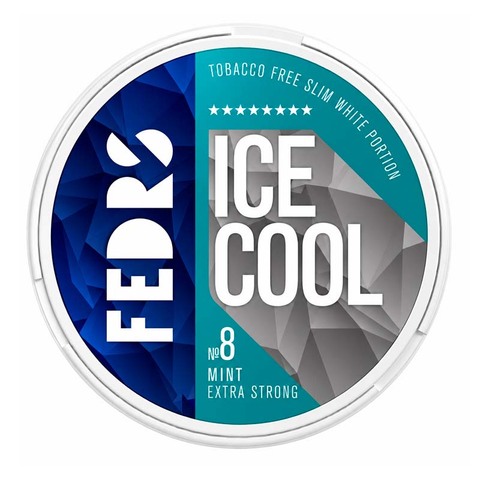 Жевательный табак FEDRS Ice Cool №8 - Mint (Original)