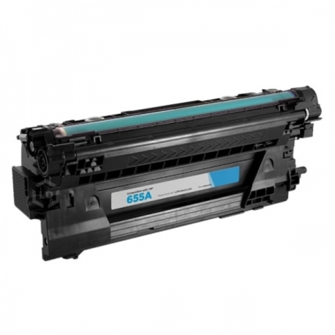 Картридж лазерный цветной EuroPrint 655A CF451A голубой (cyan), до 10500 стр - купить в компании MAKtorg