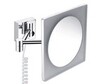 WasserKRAFT K-1008 Косметическое зеркало с LED-подсветкой, цвет: хром