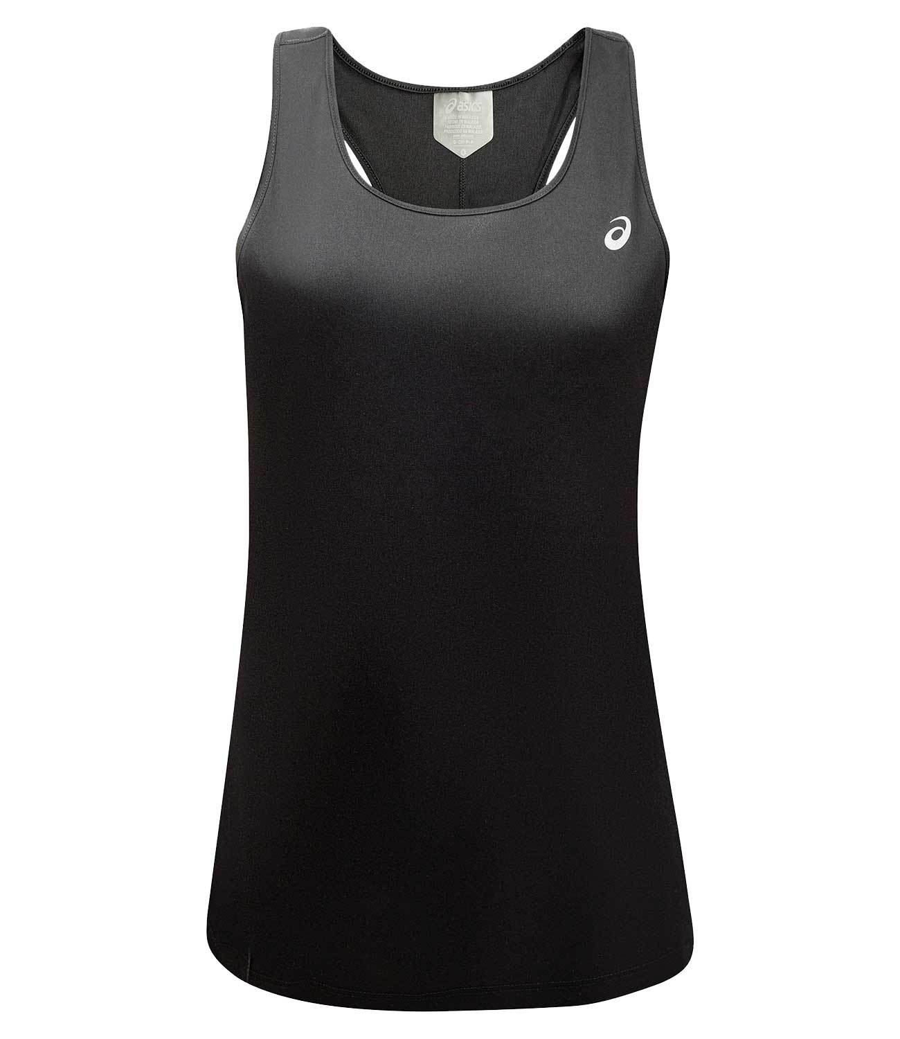 Asics Silver Tank беговая майка женская черная