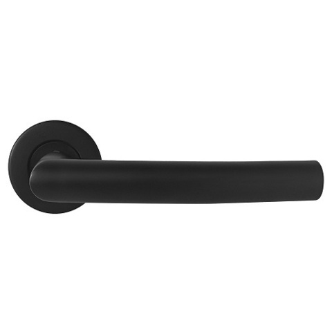 Ручка раздельная АЛЛЮР 1802SS INOX BL матовый черный