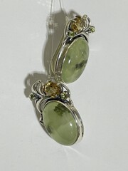 Моника (серьги из серебра)