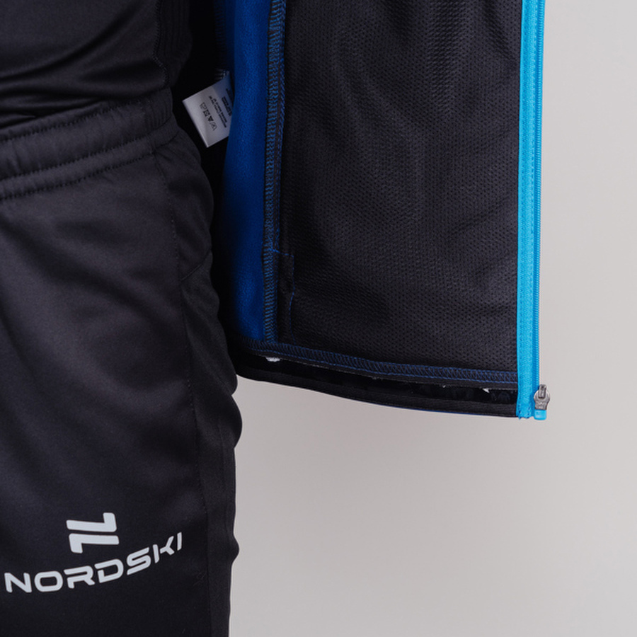 Утепленный разминочный костюм мужской Nordski Base Active true blue - 7