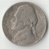 F073 1941 США 5 центов F073 1941 США 5 центов