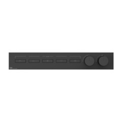 Gessi Hi-Fi 63018#299 Термостат для душа, с включением до 5 источников одновременно (внешняя часть), цвет: Black XL фото