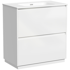 Sancos Libra Floor LB80FW Тумба напольная, 79x45x84, цвет: белый глянец фото