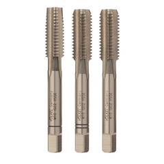 Метчик М10х1,5 (Комплект 3шт) DIN352 HSSE 6h 70мм a=5,5 Volkel 57346