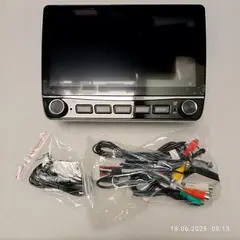 Магнитола универсальная 2DIN Android 12 6/128GB QLED DSP 4G модель MF-TY13TS18
