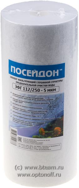Картридж Посейдон ЭФГ 112/250-5мкм BB10