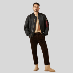 Бомбер Alpha Industries MA-1 Black (Черный)