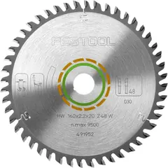 Пильный диск с мелким зубом 160x2,2x20 W48 FESTOOL 491952