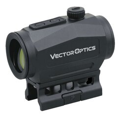 Коллиматорный прицел Vector Optics Scrapper 1x29 (закрытый, объектив 29мм, 2МОА, точка красная, weaver, IP67)