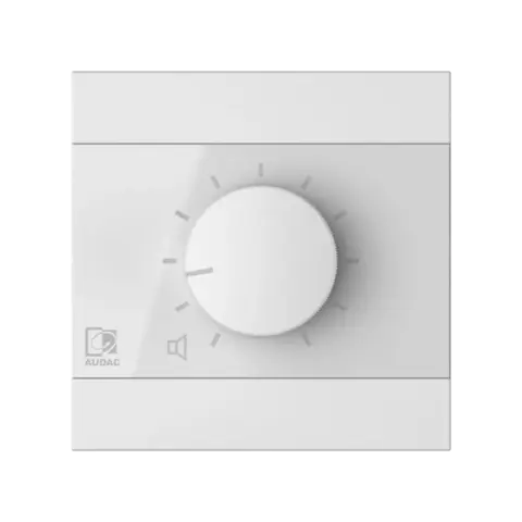 Настенный регулятор громкости Audac WP200/W