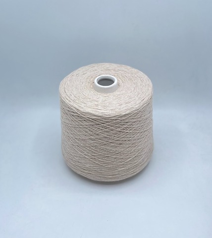 Luxury Selection by Ri.Go(пр.Италия), art-Cotone Seta ,2/15 750м/100гр, 50%Шелк 50%Хлопок , цвет-Кремово-белый ,арт.29240