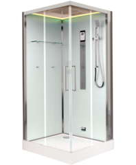 Timo Premium H-516 Душевая кабина 100x100, цвет: хром фото