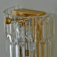 Настенный светильник 88067W/L gold/clear