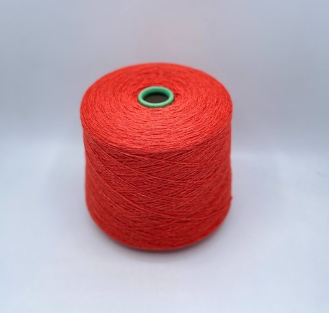 FILCOM (пр.Италия), art.Lhasa, 2/11 550м/100 гр. 40% Як, 40%Кашемир 20%Шелк , цвет-Красное помелло(115) арт-33264