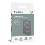 Портативный аккумулятор Verbatim Charge‘n’Go Power Bank 5000 мАч с беспроводной зарядкой, серый