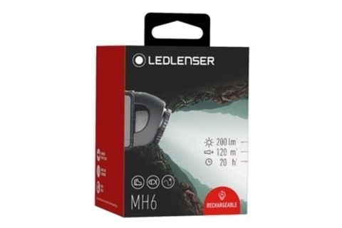 Фонарь налобный Led Lenser MH6 (501502)