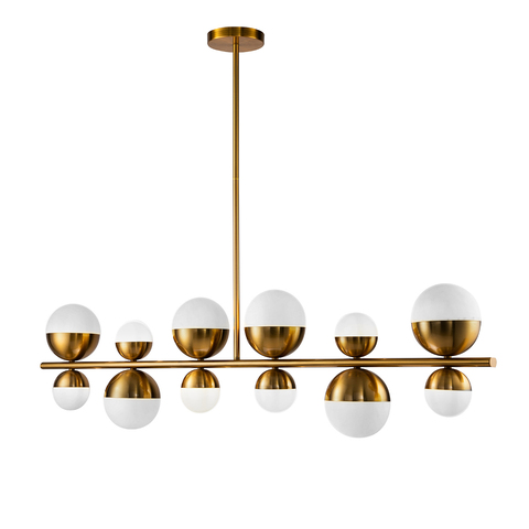 Фото: Люстра Hutchinson 12L brass - основной вид