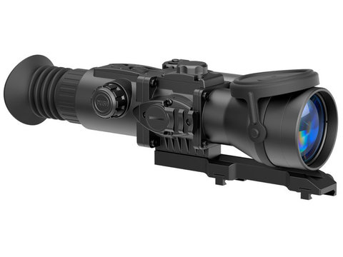 ПРИЦЕЛ НОЧНОГО ВИДЕНИЯ С ДАЛЬНОМЕРОМ PULSAR ARGUS LRF 4X60 (ПОК.2+) WEAVER