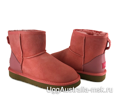 UGG Classic Mini II Metallic Coral