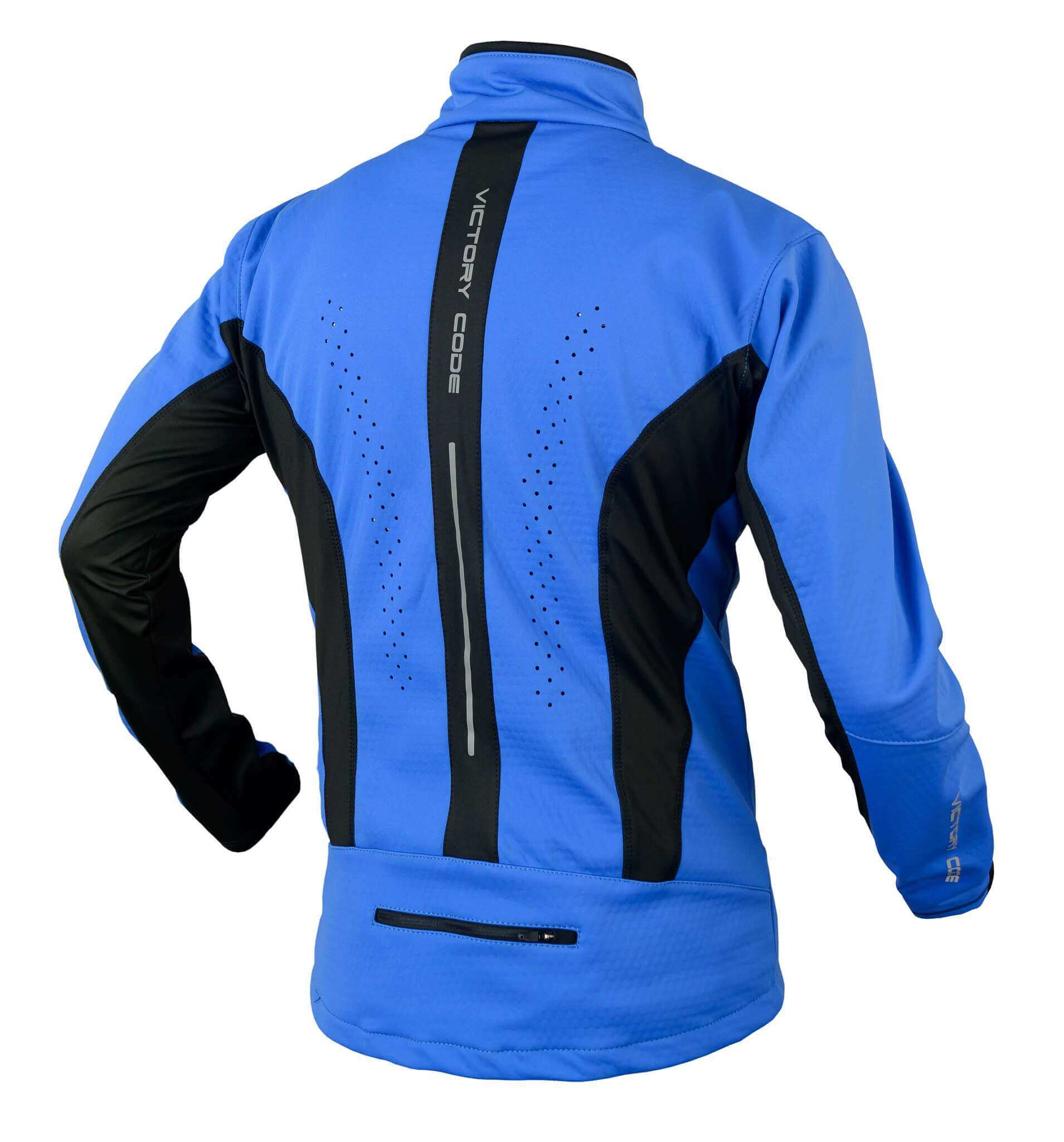 Разминочный лыжный костюм Victory Code Dynamic Cross унисекс blue - 3