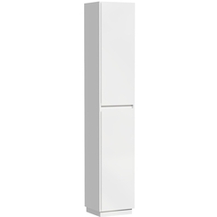 Sancos Libra Floor PLB35FW Пенал напольный, 35x30x187, цвет: белый глянец фото
