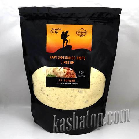 Картофельное пюре с мясом Здоровая еда', 720 г